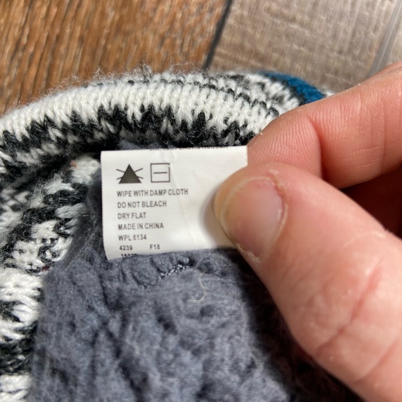 Muk Luks Fleece Lined Knit Slippers Size S 5 to 6 - Picture 8 of 10